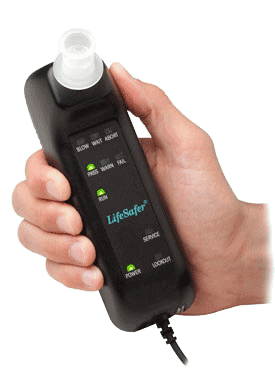 Ignition Interlock Device Installation in Gwinnett County for DUI Lifesafer FC100 mouthpiece